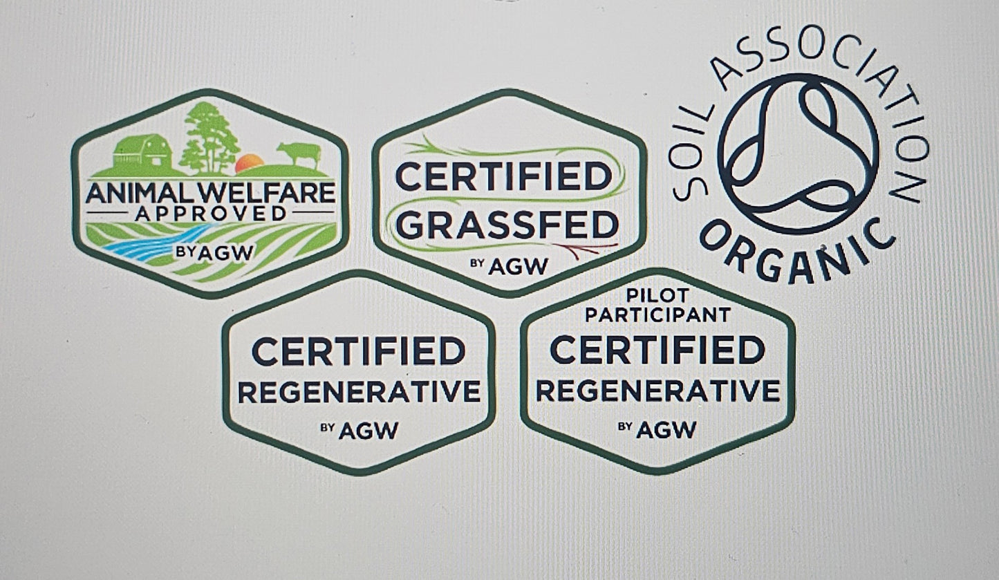 Whipped Organic Tallow body butter 100g amber glass jar.