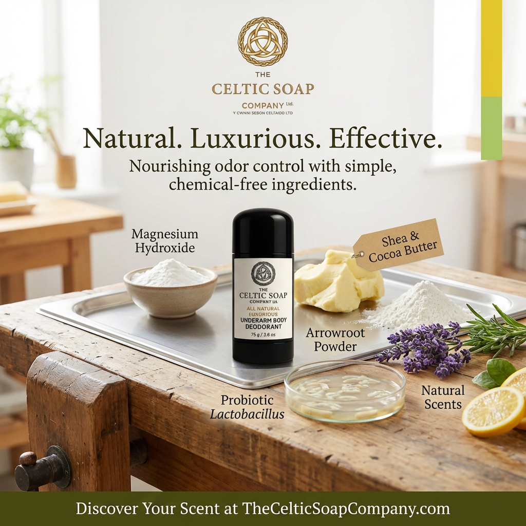 Natural luxurious Female underarm body deodorants - with a variety of choices of scents or essential oils