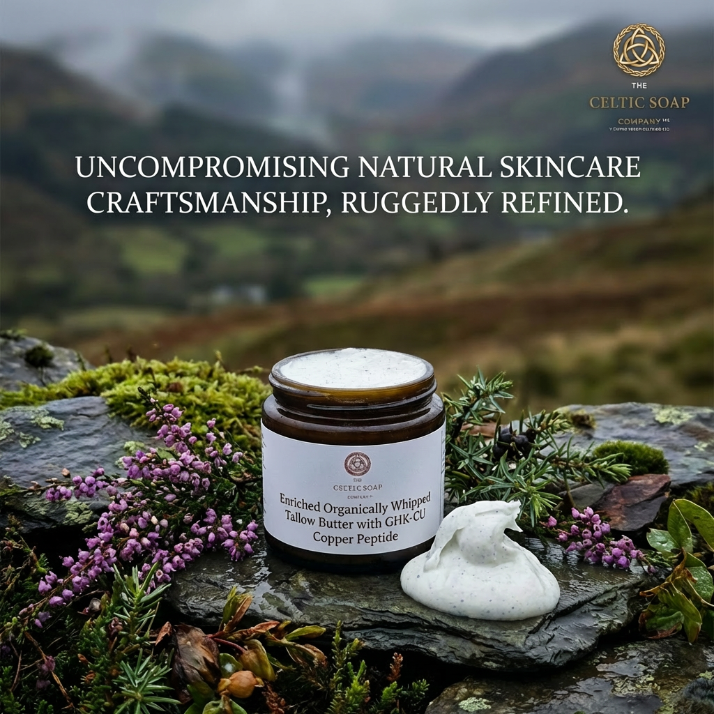Advanced Organic whipped Tallow repair cream with GHK-CU Peptide