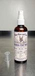 Paws Nose and Coat Herbal Coat Mist 150ml amber spray bottle with lavender and chamomile label