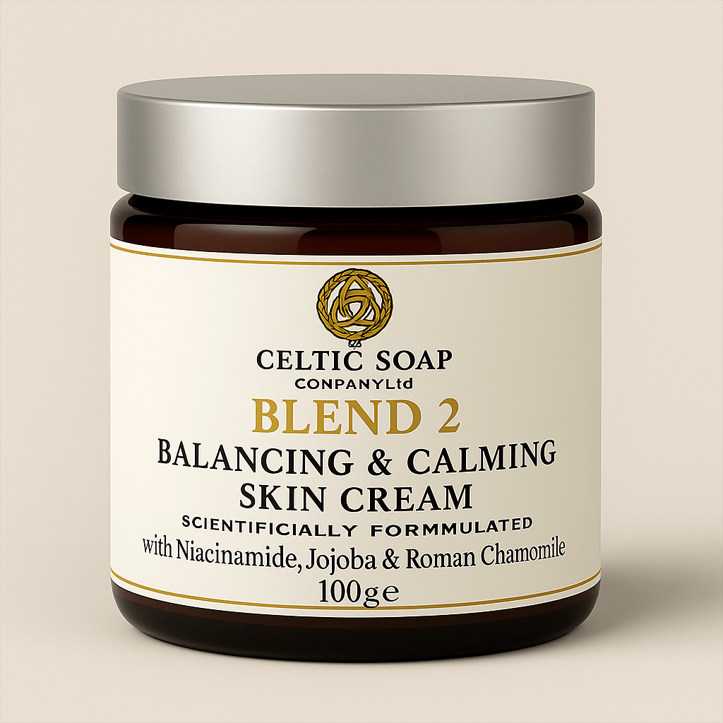 Skin Blend 2 Balancing & Calming Scientifically Formulated - The Celtic Soap Company (Y Cwmni Sebon Celtaidd) Ltd.